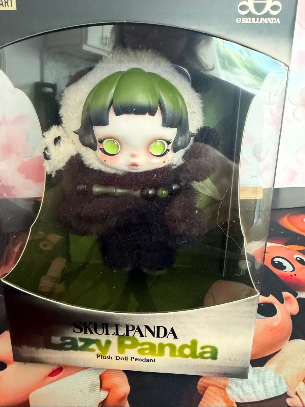 Lazy Panda Plush Doll Pendant - POP MART EXCLUSIVE : NEW